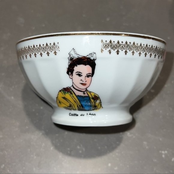 PORCELAINE de France FD Chauvignon set of 4 bowls - Picture 6 of 10